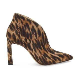 Vince Camuto Leopard Print Heeled Boots